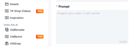 Write Your Prompt: Describe subject, background, motion, lighting, and mood.