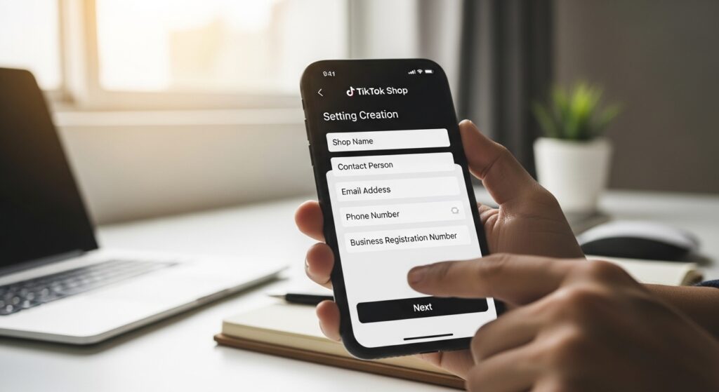 tiktok shop setup