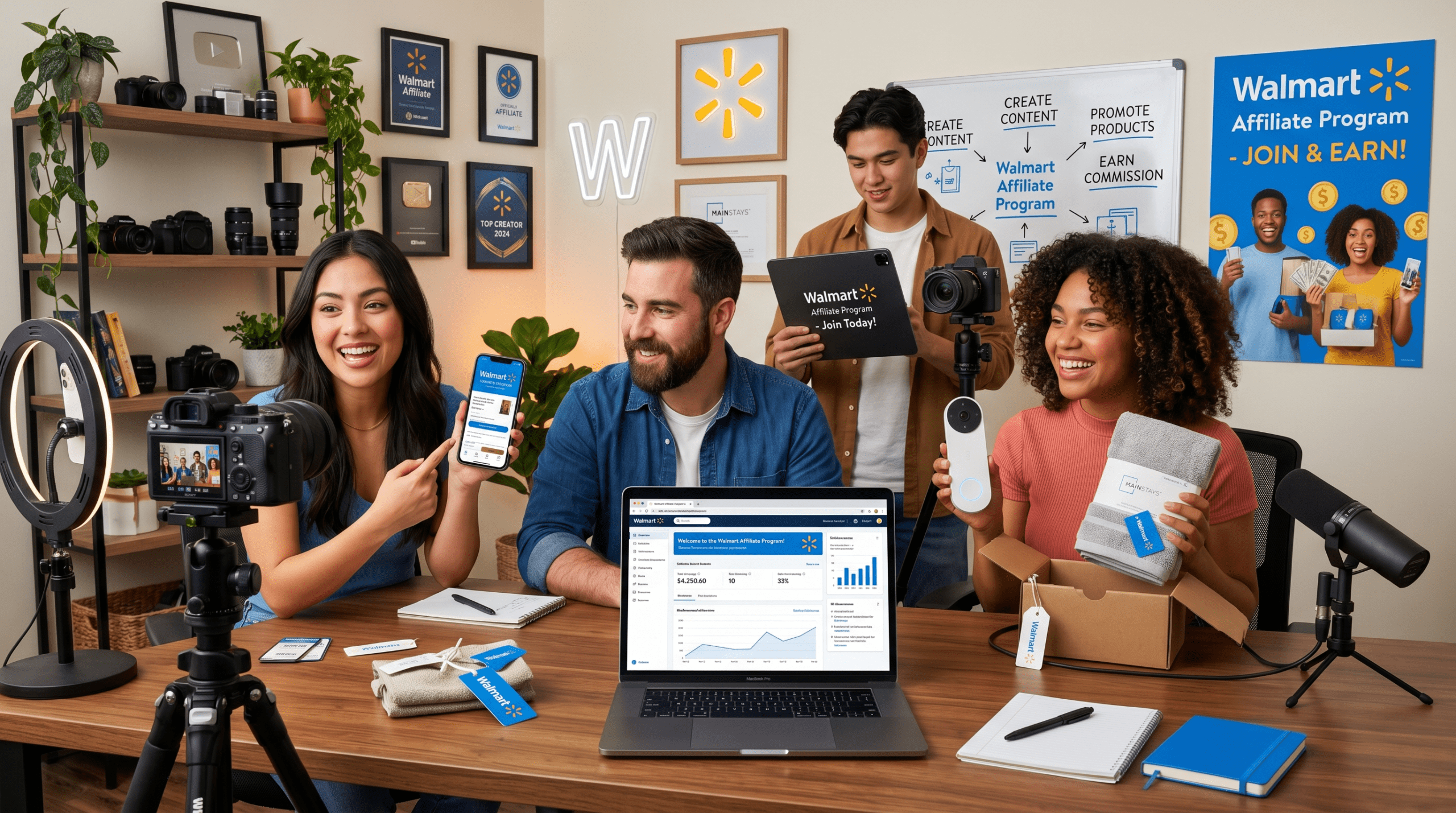 Walmart Creator Program for Influencers 2026 Walmart creator program — how influencers and social media creators partner with Walmart for sponsored content