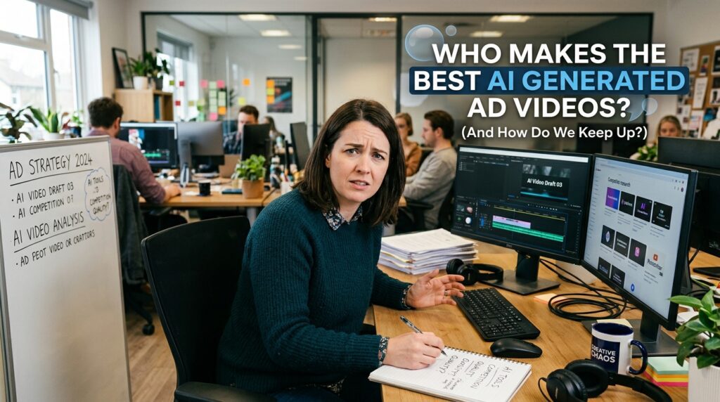 who makes the best ai generated ad videos