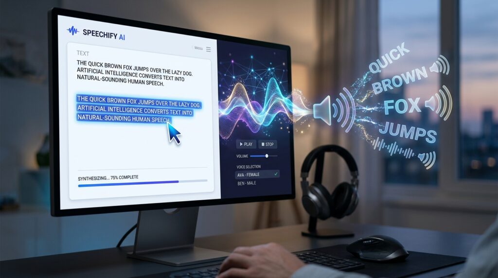 Text to speech software