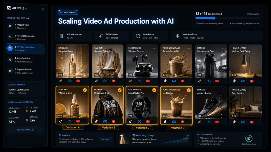 Scaling Video Ad Production with AI