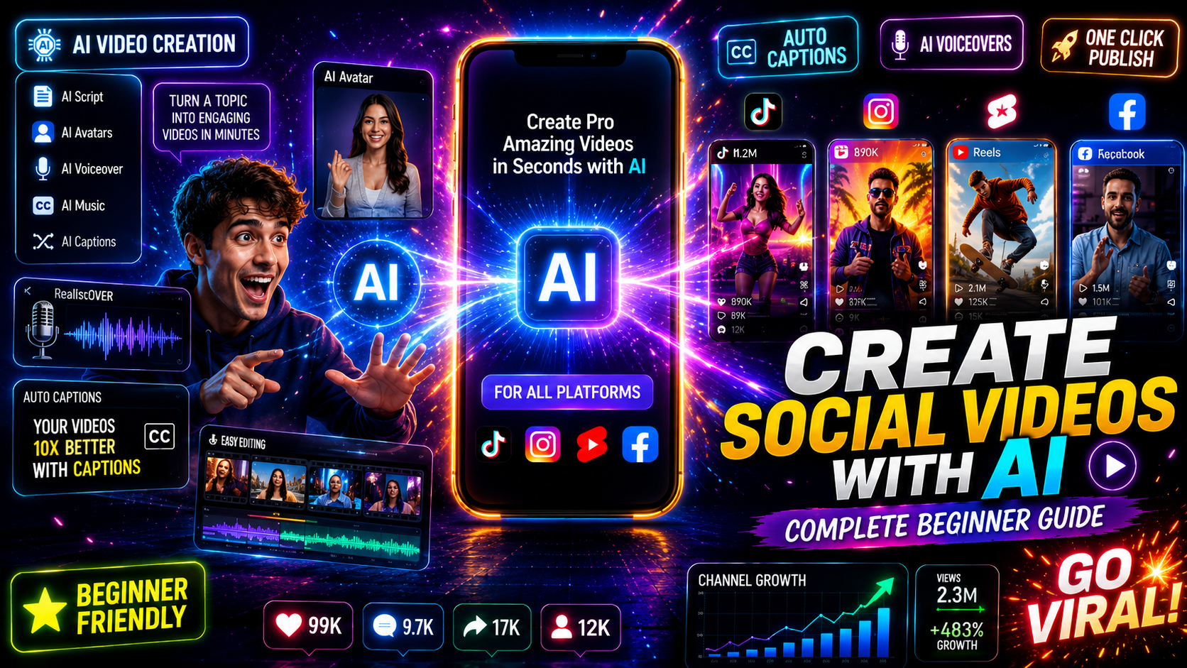 ai generated social media videos