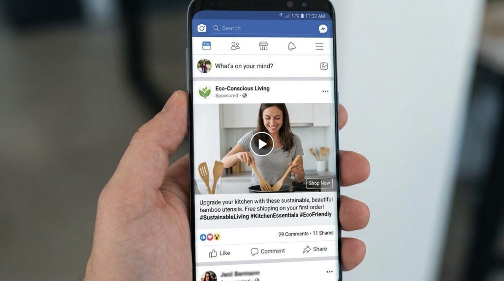 facebook video ad examples