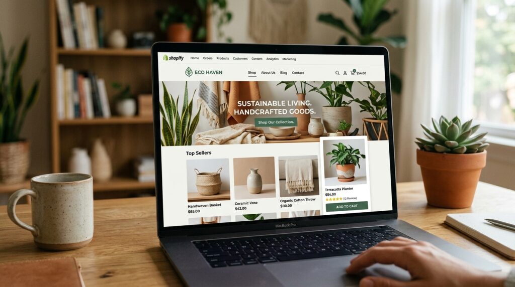 how to make a shopify store