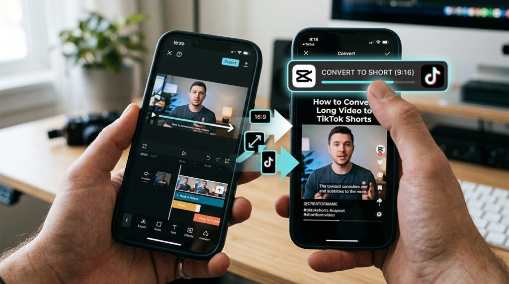 capcut settings to export ai videos for tiktok