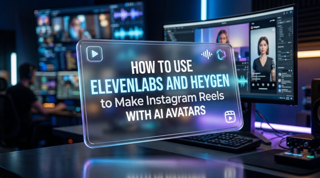 elevenlabs heygen make reels