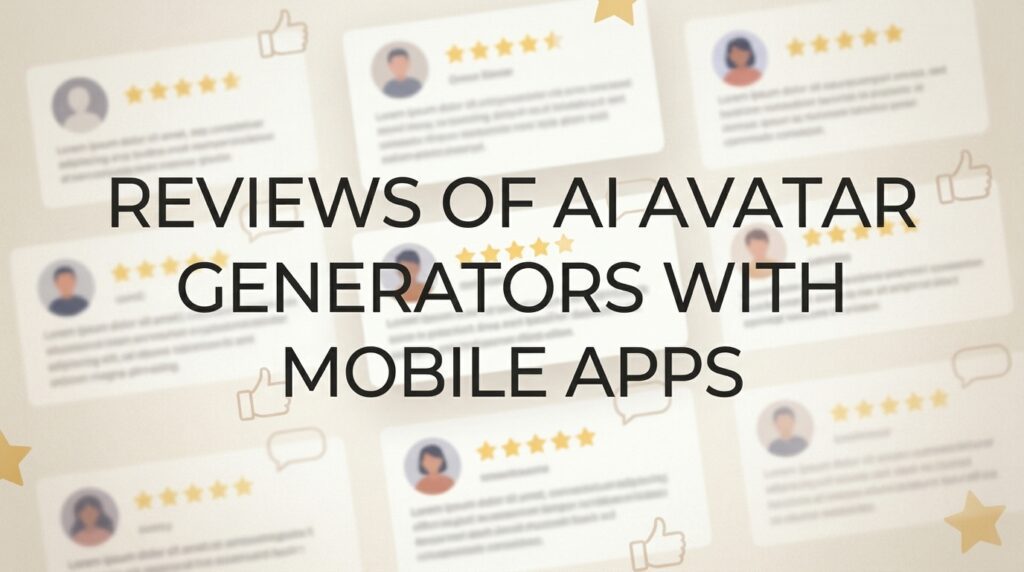 reviews of ai avatar generators with mobile apps