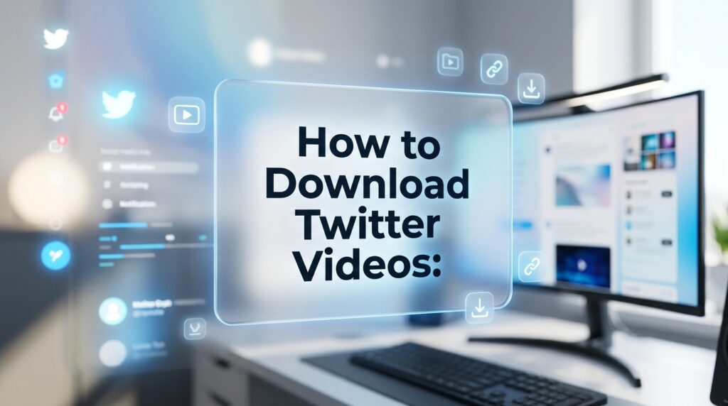 how to download twitter videos
