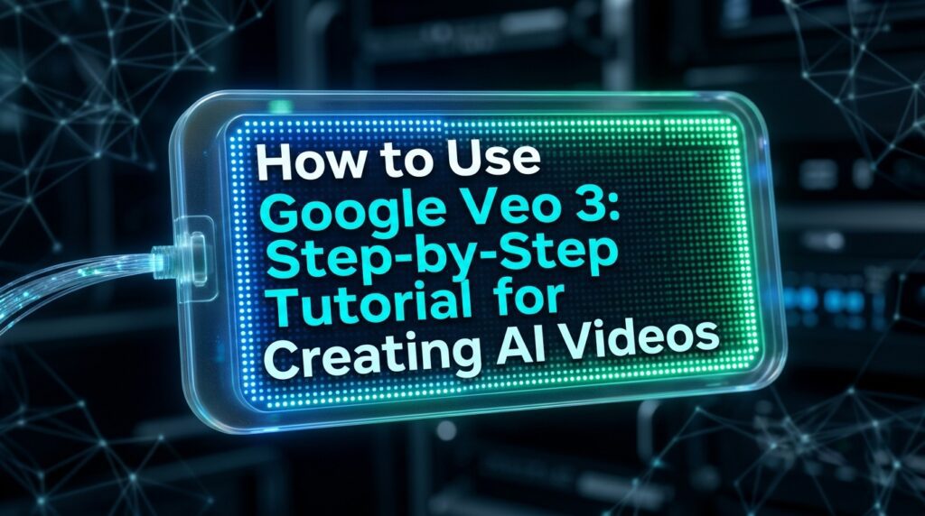 how to use google veo 3
