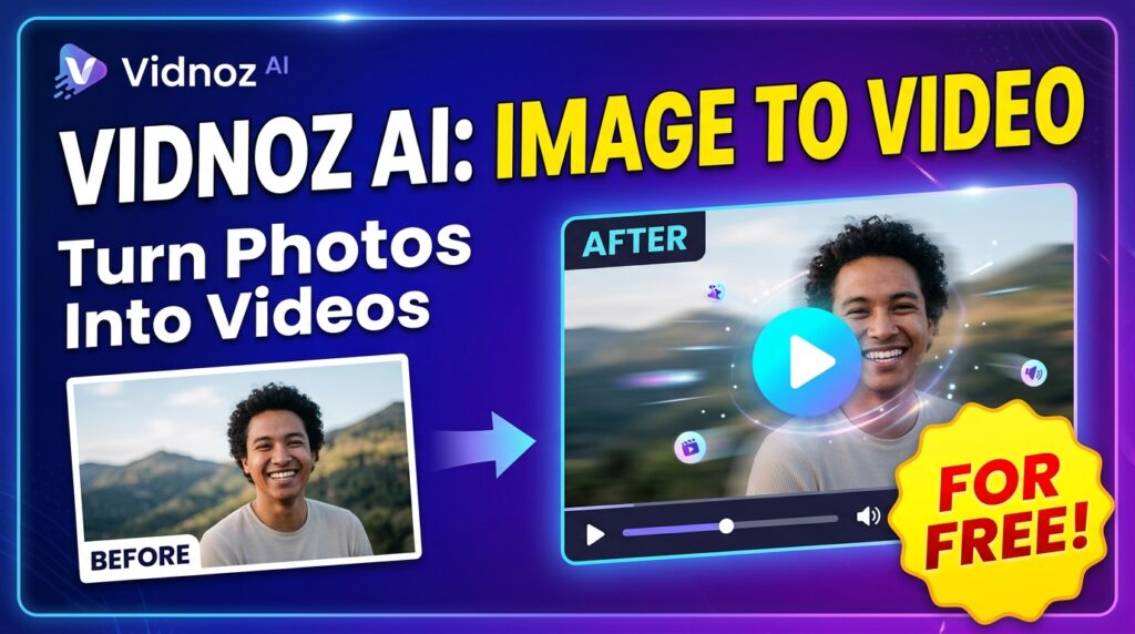 Vidnoz AI Image to Video