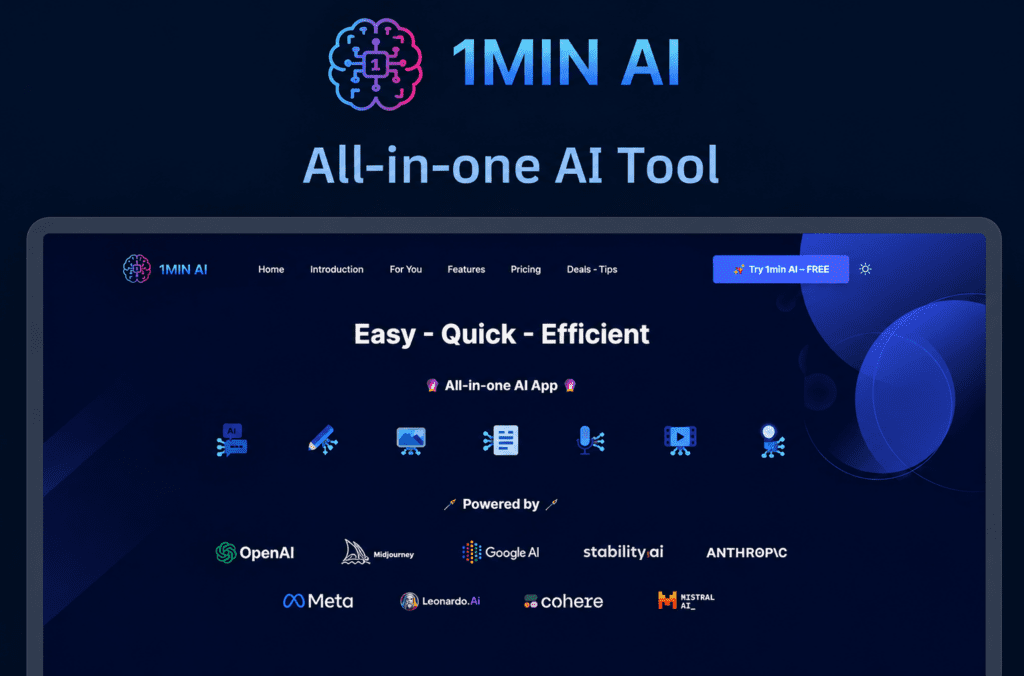 alternative to 1minai