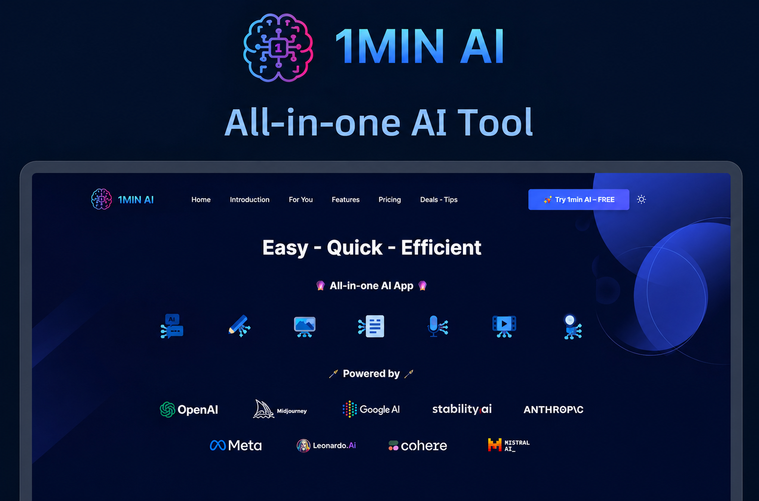 alternative to 1minai – VidAU.ai alternative to 1min.ai