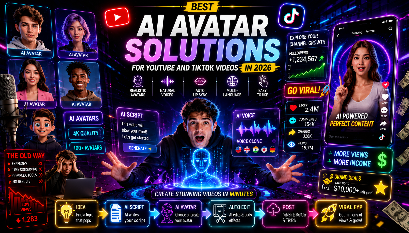 best ai avatar solutions for youtube and tiktok videos – VidAU.ai best ai avatar solutions for youtube and tiktok videos