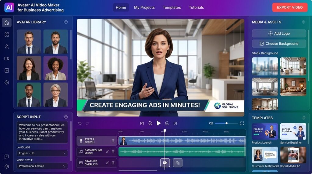 image – VidAU.ai Avatar AI Video Maker for Business Marketing