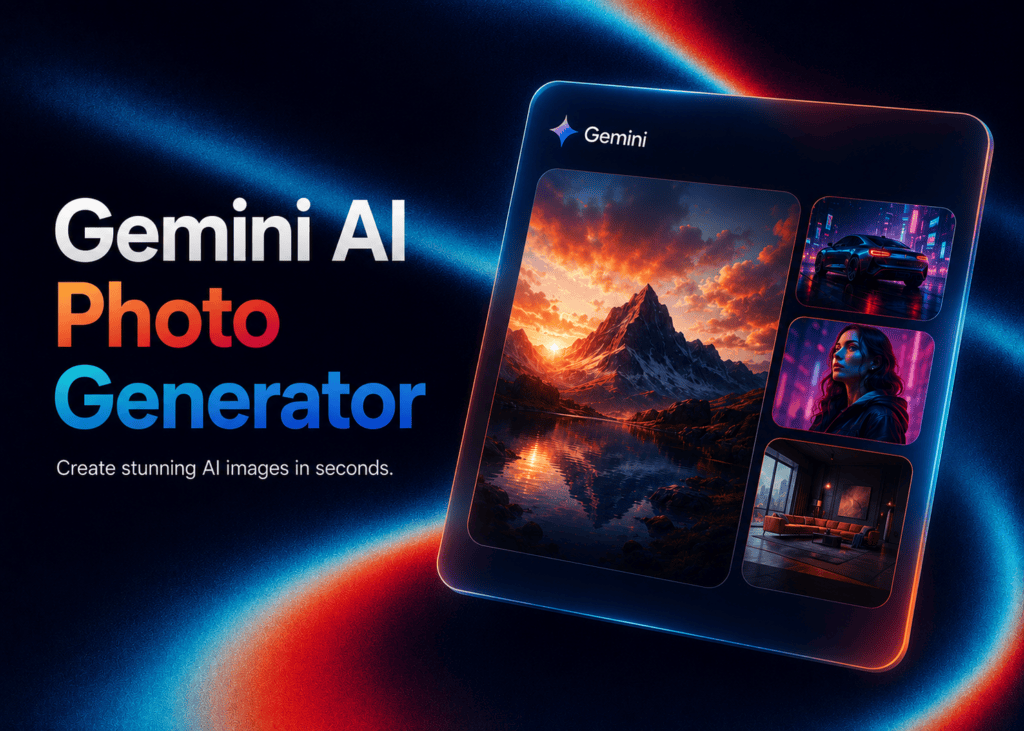 Gemini AI Photo Generator