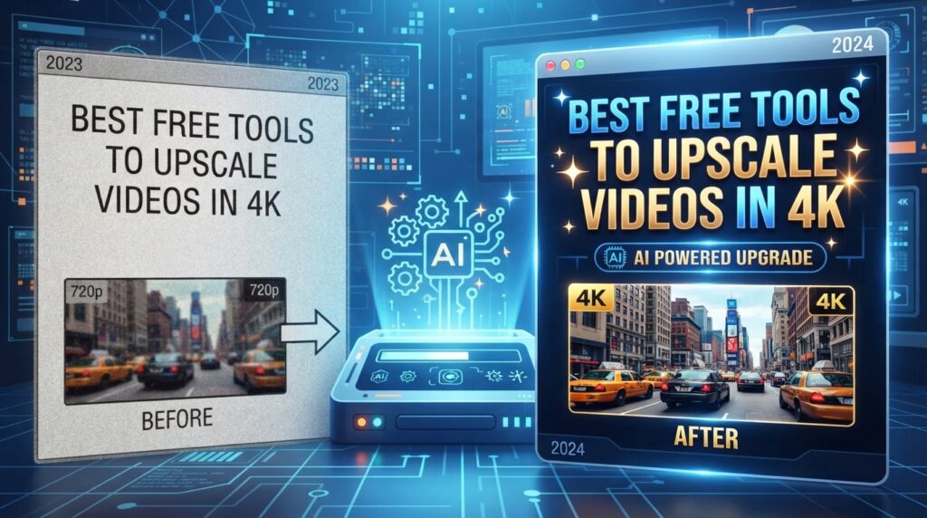 ai video upscaler