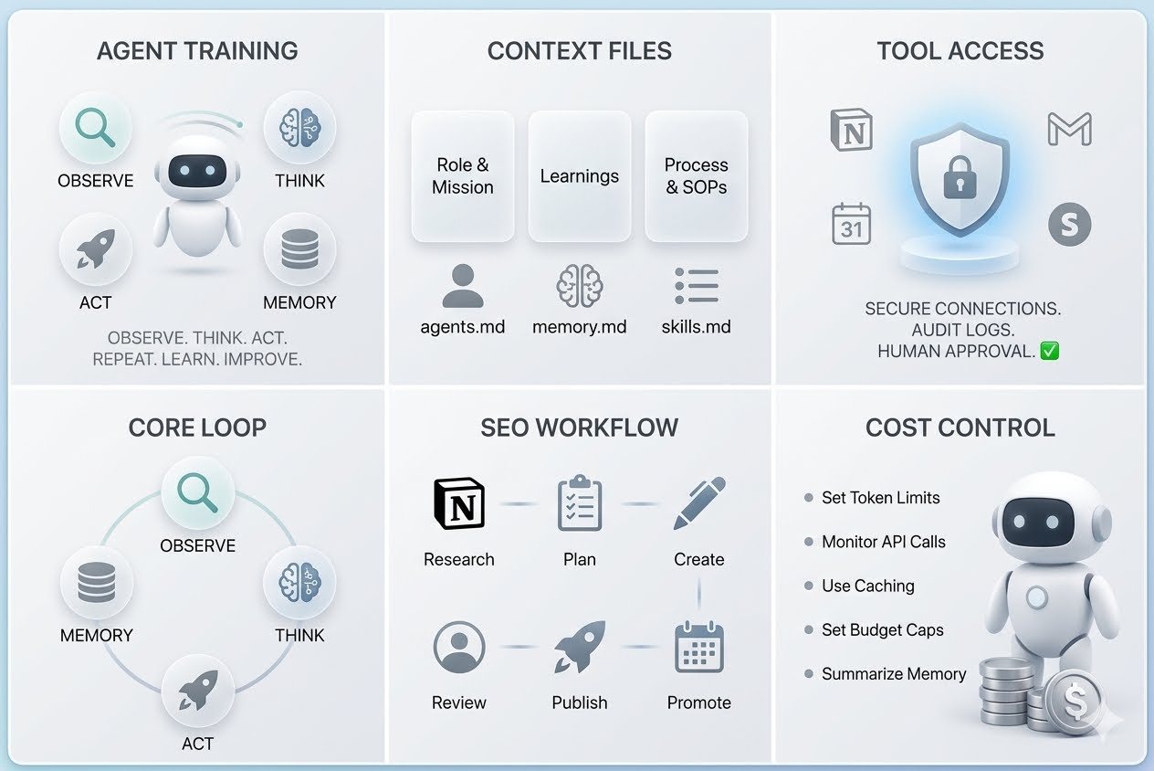 How to train an AI agent with context memory skills MCP tools