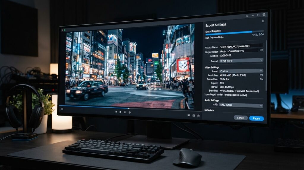 image – VidAU.ai ai video upscaler