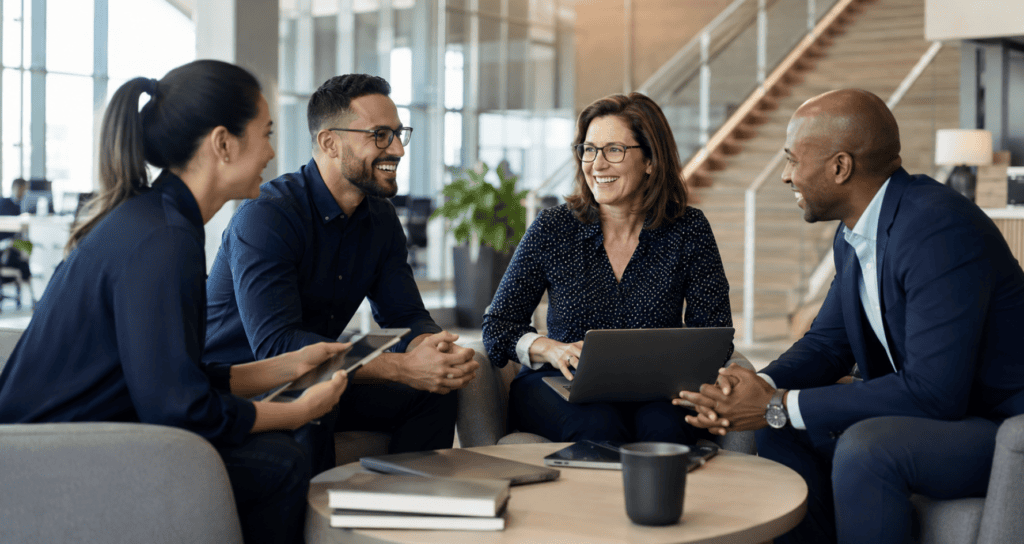 Business leaders building an agentic enterprise together.
