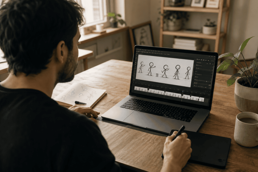stick figure animation