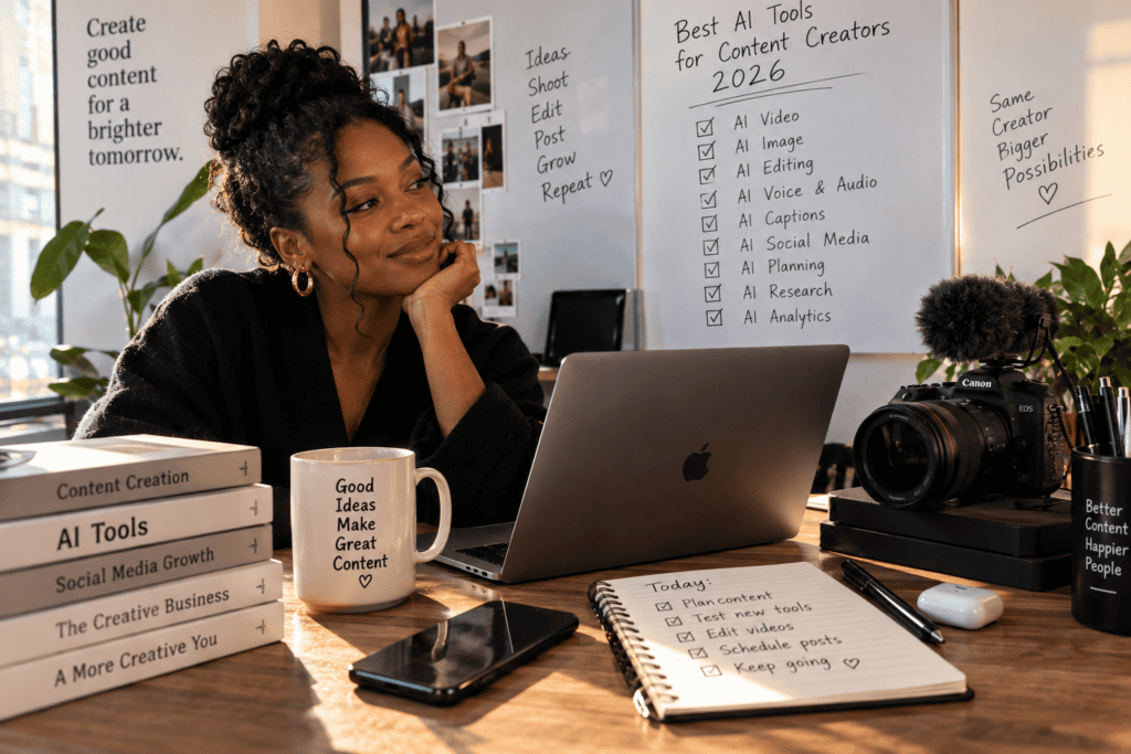 best ai tools for content creators 2026