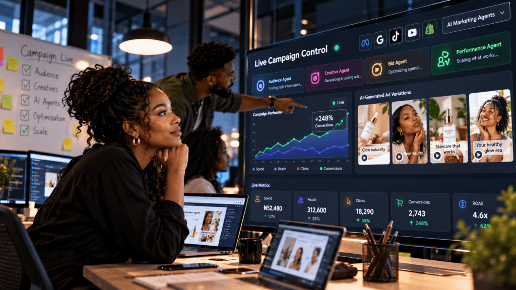 ai marketing agents software live campaign control