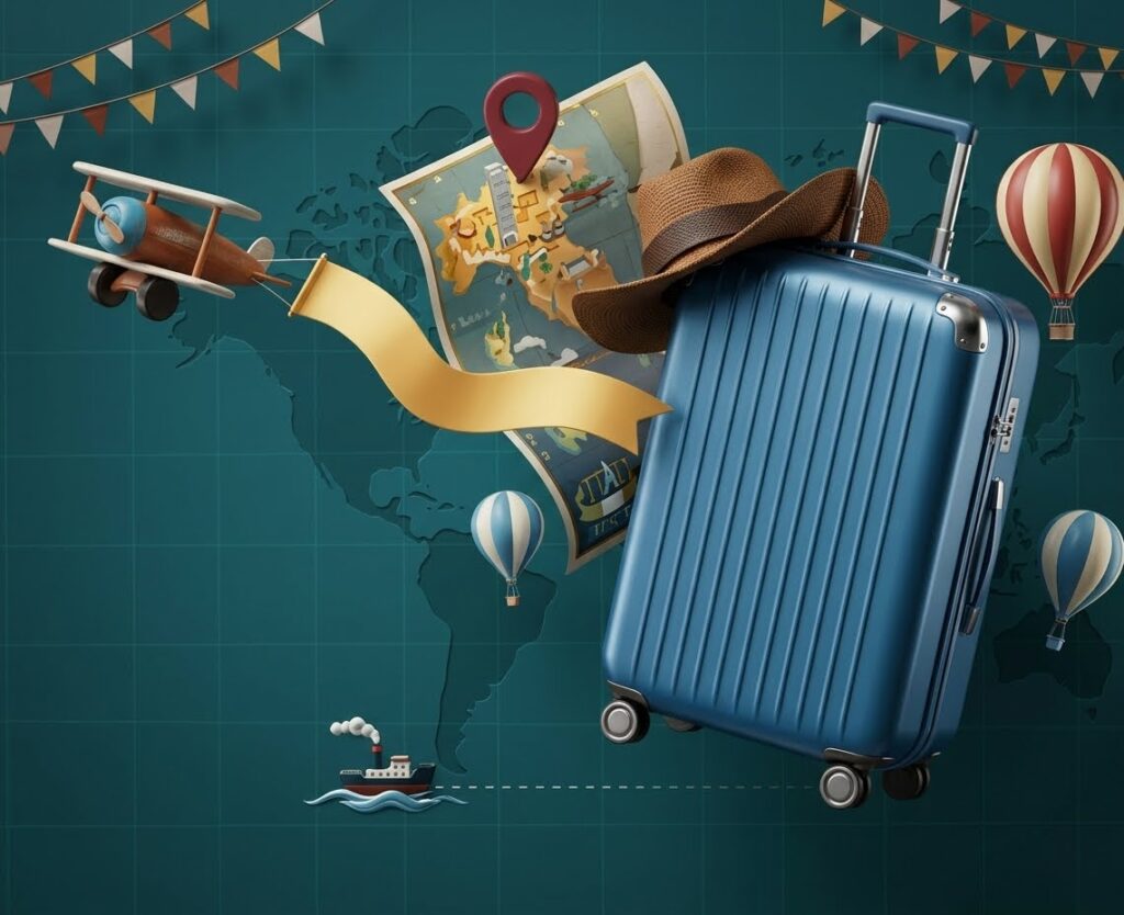 travel advertisement